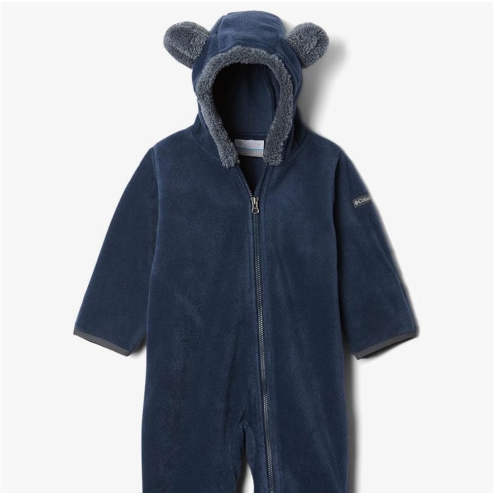 Columbia Navy Fleece Baby Outfit
